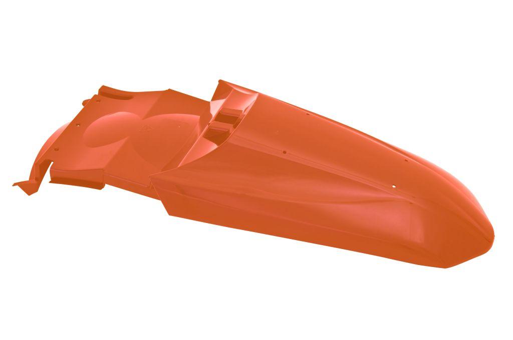 R-TECH ORANGE REAR FENDER NO HOLE KTM LC4/SC/SMC/SM 620-660