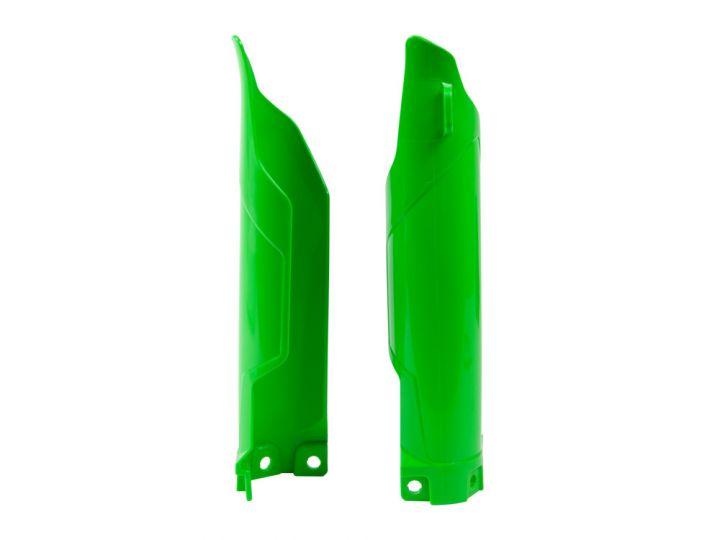 R-TECH GREEN LOWER FORK GUARDS KAWASAKI KX85 14-24, KX100 14-21, KX112 22-24