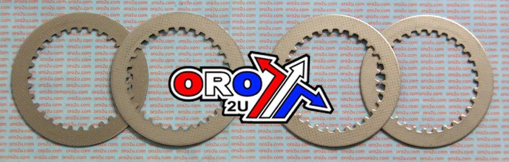 CLUTCH PLATE STEEL SET/4, KAWASAKI KX60 85-98, MX-03503S
