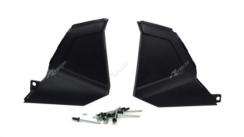 R-TECH BLACK AIRBOX COVERS YAMAHA YZ125 2015-2022, YZ250 2017-2021