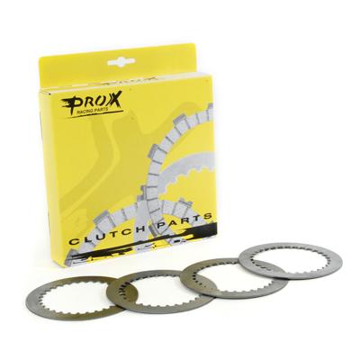 CLUTCH PLATE STEEL SET, KAWASAKI KX60 85-98 SET/4, PROX 16.S41002 MADE IN JAPAN