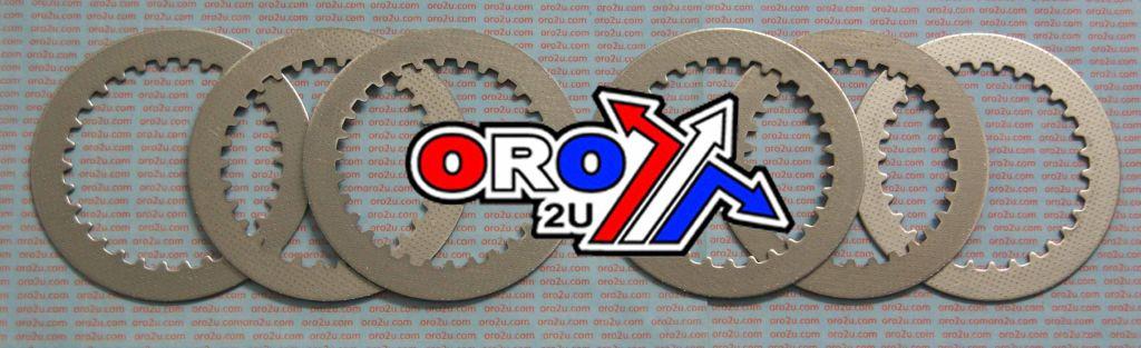 CLUTCH PLATE STEEL SET/6 KX80 86-87, MX-05016S KAWASAKI KX80 89-98