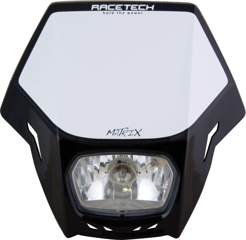 MATRIX HEADLIGHT BLACK RACETECH MASKNR00007 BLACK