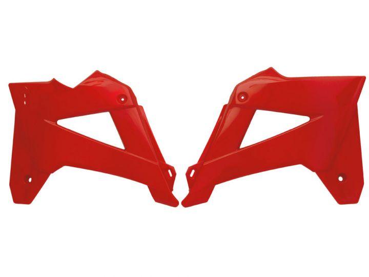 R-TECH RED RADIATOR SCOOPS GAS GAS EC/MX 125-450 2007-2009, FSR450 2007-2009