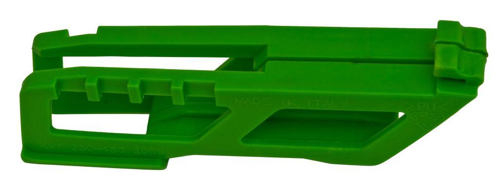 GREEN CHAIN GUIDE KAWASAKI KX-F/X250/450 2009-2023, KLX450R 2013-2019