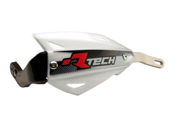 R-TECH WHITE VERTIGO HANDGUARDS WITH BAR