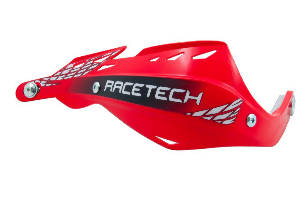R-TECH RED GLADIATOR HANDGUARD WITH ALUMINIUM REINFORCING BAR