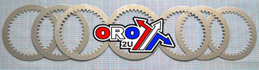 CLUTCH PLATE STEEL SET/7 DRZ400,LTZ400,KLX400 PSYCHIC AT-03915S