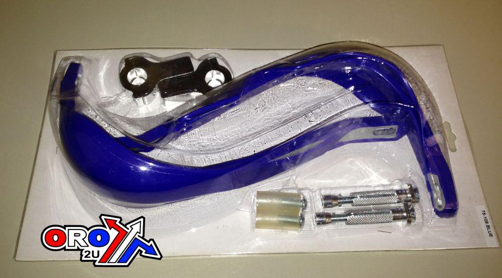 BLUE PRO-RALLY HANDGUARDS + FITTING KIT