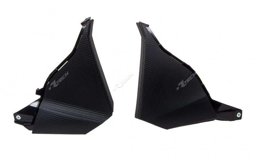 BLACK AIRBOX PANELS YZ REVOLUTION, YAMAHA YZ125/250 2002-2019