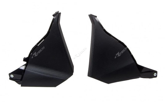 BLACK AIRBOX PANELS YZ REVOLUTION, YAMAHA YZ125/250 2002-2019