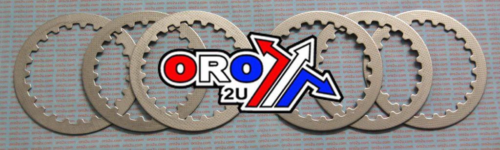 CLUTCH PLATE STEEL SET/6 YZ80 95-01, YAMAHA YZ80 95-01, MX-03555S