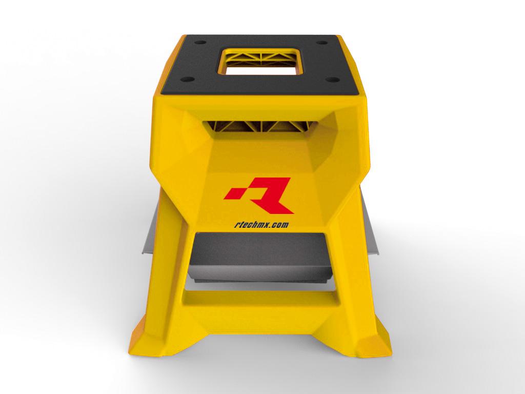 R-TECH YELLOW BIKE STAND WORX R15, Including tools tray