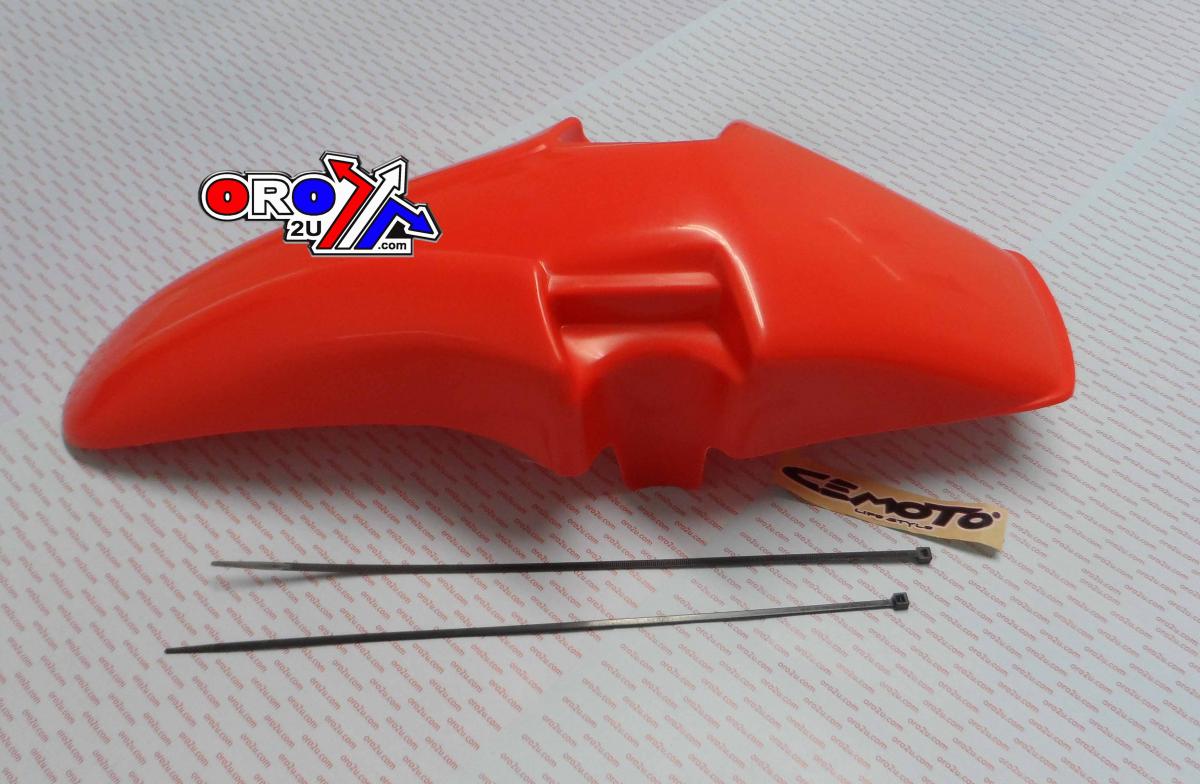 UNIVERSAL RED FRONT FENDER