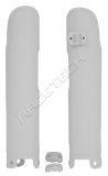 R-TECH WHITE LOWER FORK GUARDS KTM SX85 2004-2017, HUSQVARNA TC85 2014-2017