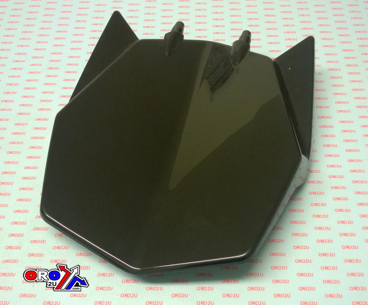UFO BLACK FRONT PLATE HUSQVARNA TC/TE 449/511 2011 2013