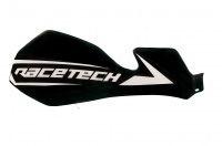 R-TECH BLACK/WHITE HANDGUARDS HONDA CR125/250 89-03