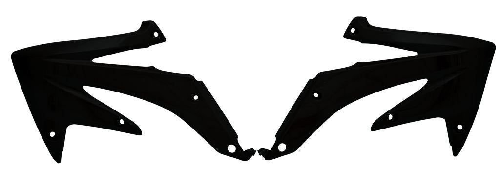 R-TECH BLACK RADIATOR SCOOPS HONDA CRF450R 2005-2008