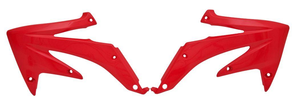 R-TECH RED RADIATOR SCOOPS HONDA CRF450R 2005-2008