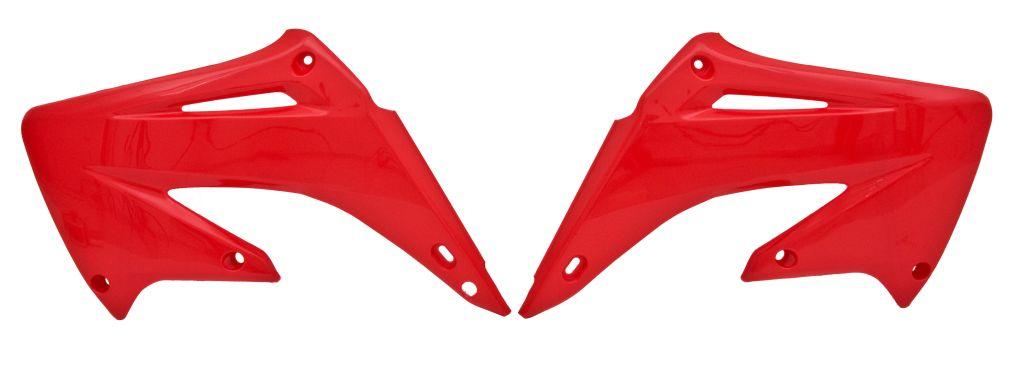 R-TECH RED RADIATOR SCOOP HONDA CR125R 2002-2007, CR250R 2002-2007