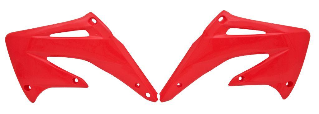 R-TECH RED RADIATOR SCOOPS HONDA CRF450R 2002-2004