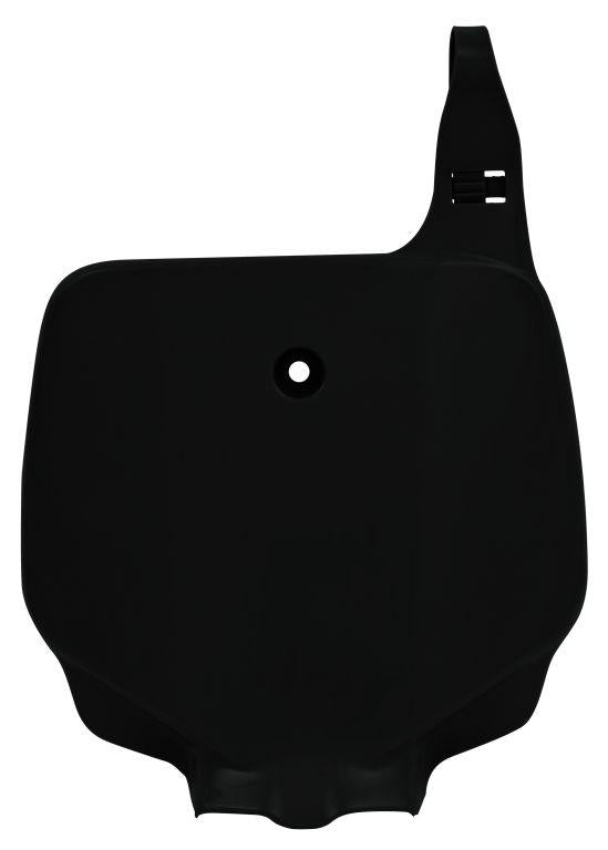 R-TECH BLACK FRONT PLATE KAWASAKI KX80 98-00, KX85 01-13, KX100 91-13