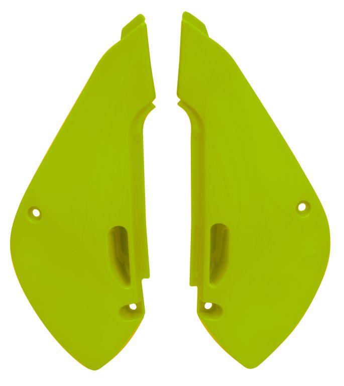 R-TECH YELLOW SIDE PANELS KAWASAKI KX65 2000-2024, SUZUKI RM65 2003-2005