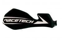 R-TECH BLACK/WHITE HAND GUARDS KX-F 2004-2012, RM-Z 2005-2006