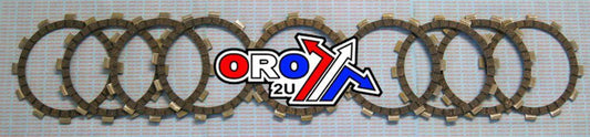 CLUTCH FRICTION PLATE SET/9 [CK2355], MX-03568C YZ250F 01-18 WR-F250 01-21