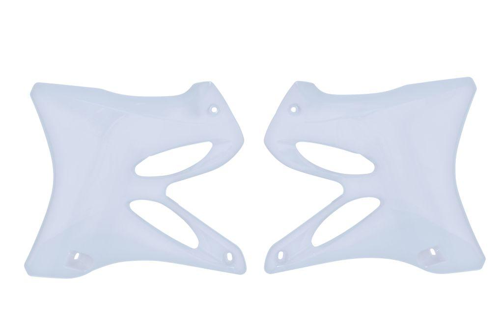 R-TECH WHITE RADIATOR SCOOPS YAMAHA YZ125/250 2004-2014