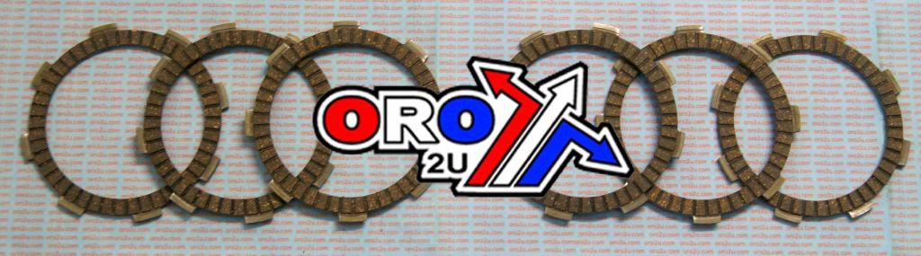 CLUTCH FRICTION PLATE SET/6 [CK4453] KX80/85 98-21,13088-1016, MC-03856C