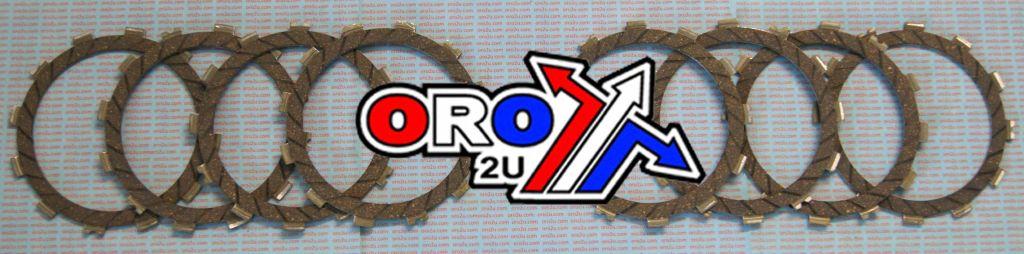 CLUTCH FRICTION PLATE SET/8 [CK4514], KX250F 04-21, ZX6R 05-17, RM-Z250 04-21