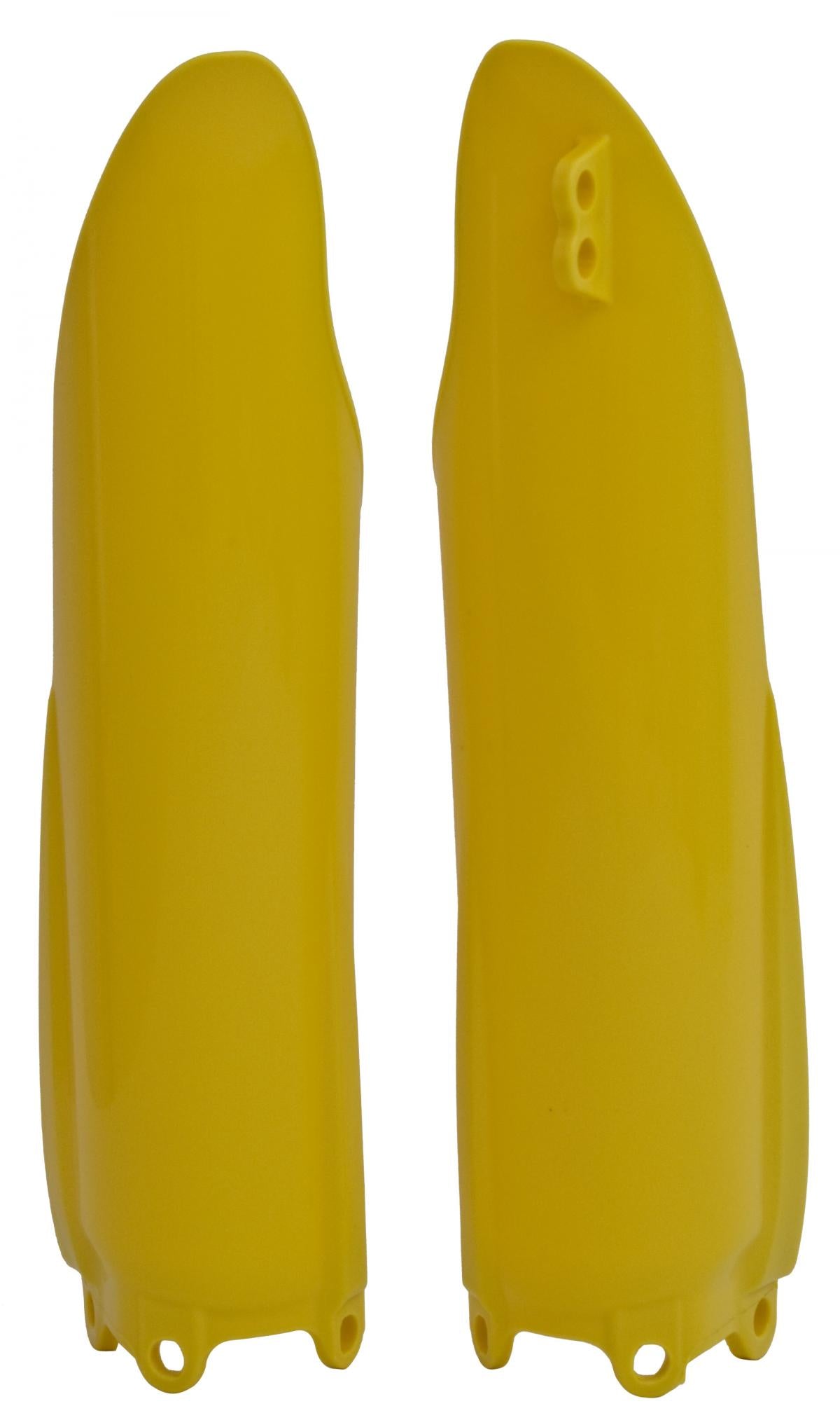 R-TECH YELLOW FORK GUARDS YAMAHA YZ125/250 2008-2014, YZ-F250/450 2008-2009