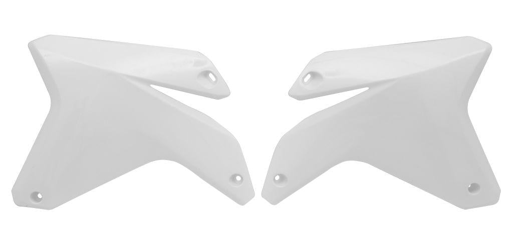 R-TECH WHITE RADIATOR SCOOPS SUZUKI RM-Z450 2005-2006
