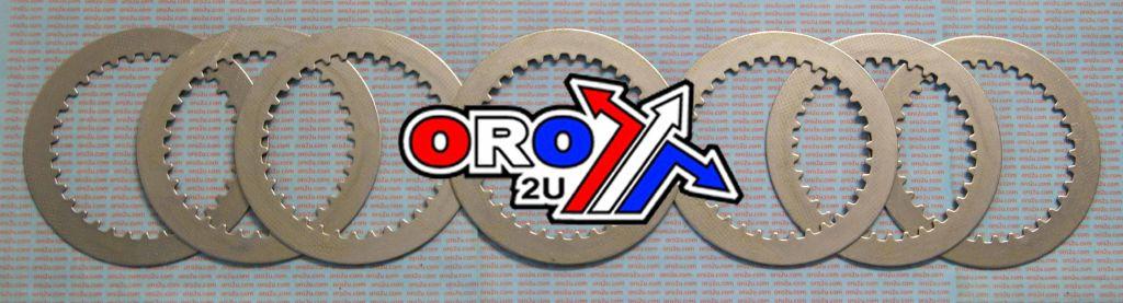 CLUTCH PLATE STEEL SET/7 KX250F RM250Z 04-18, PSYCHIC MX-03601S