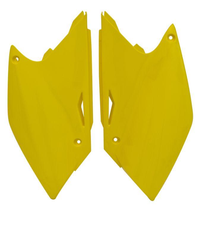 R-TECH YELLOW SIDE PANELS KAWASAKI KX250F 2004-2005, SUZUKI RM-Z250 04-06
