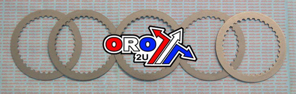 CLUTCH PLATE STEEL SET/5 KAWASAKI KX80/85/100 98-18 D3414, MX-03528S D3447