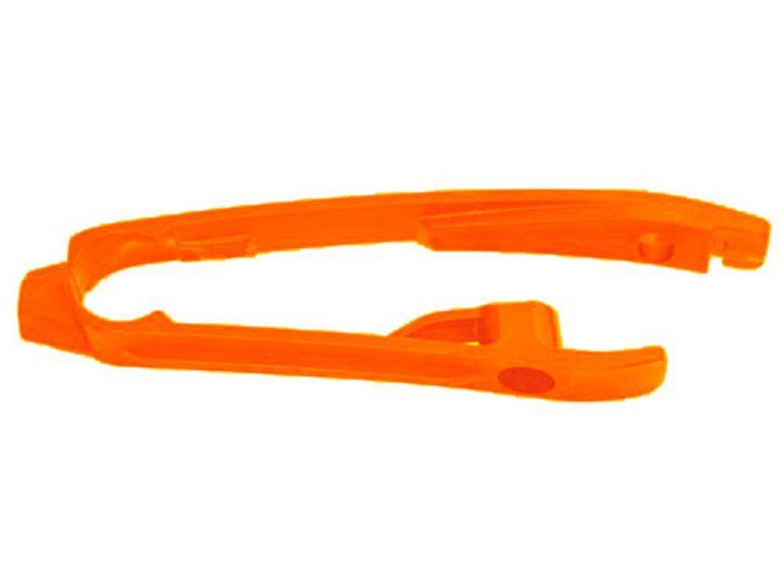 R-TECH ORANGE CHAIN SLIDER KTM SX/SX-F 11-21, HUSQVARNA FC/FE/FS/FX/TC/TE 14-21