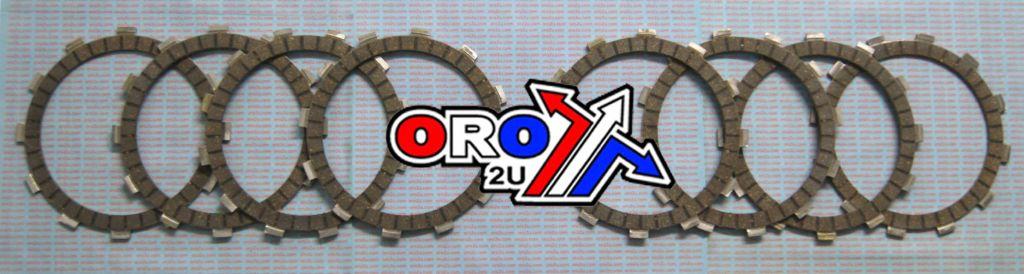 CLUTCH FRICTION PLATE SET/8 [CK3450], AT-03653C LT-R450 06-12, RMZ450 05-19
