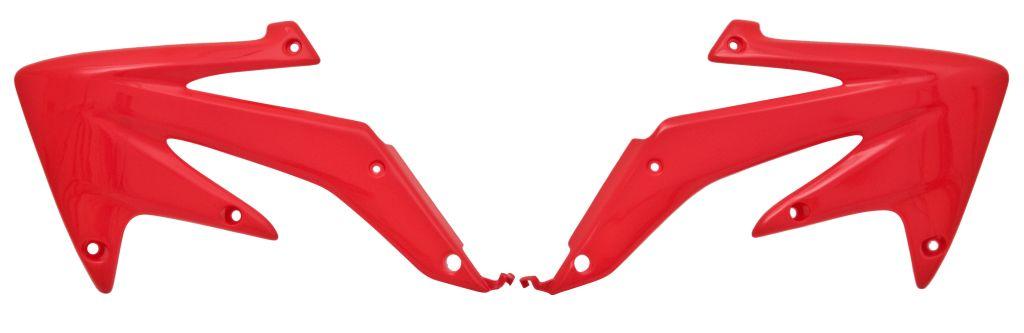 R-TECH RED RADIATOR SCOOPS HONDA CRF450X 2005-2007