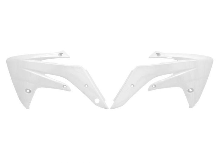 R-TECH WHITE RADIATOR SCOOPS HONDA CRF150R 2007-2024