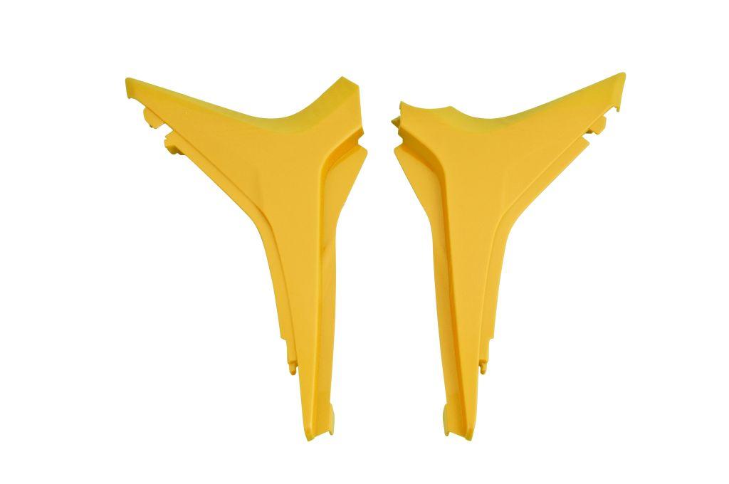 R-TECH YELLOW AIRBOX SIDE COVER HONDA CRF250R 2010-2013, CRF450R 2009-2012