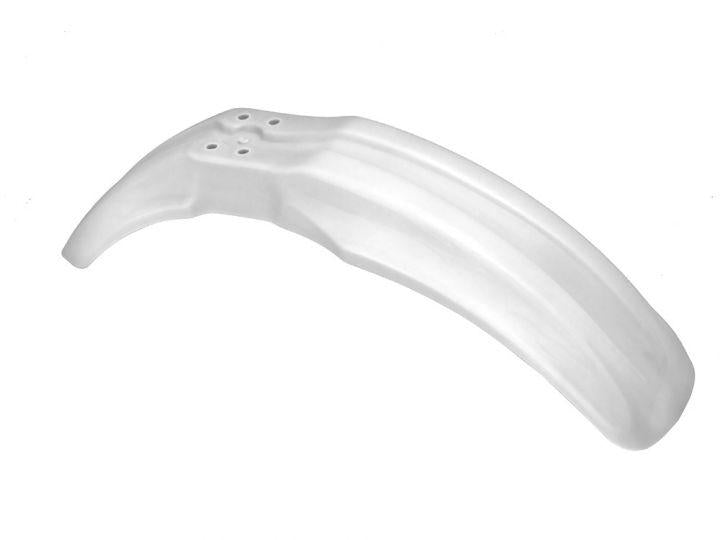 R-TECH WHITE FRONT FENDER KAWASAKI KX80 91-00, KX85 01-13, KX100 91-13