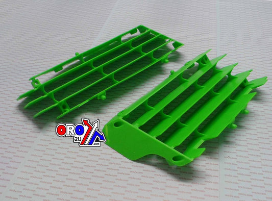 POLISPORT GREEN RAD LOUVERS/COVERS KAWASAKI KX450F 2012-2015