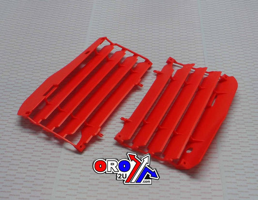 POLISPORT RED RAD LOUVERS/COVERS HONDA CRF450R 2009-2012