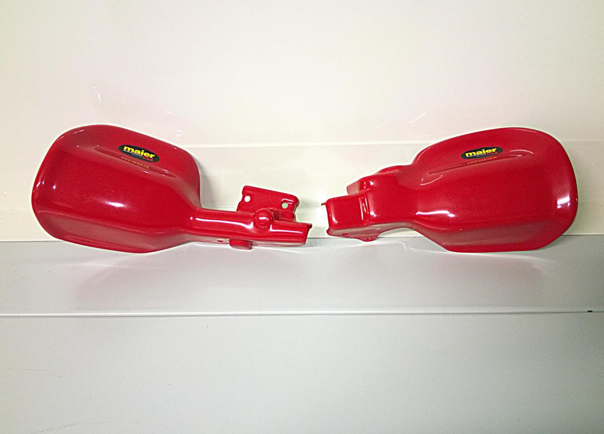 MAIER RED ATV HAND GUARDS HONDA TRX300 1988-2000