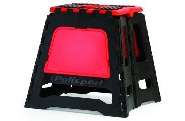 POLISPORT RED FOLDING BIKE STAND