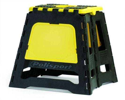POLISPORT YELLOW FOLDING BIKE STAND