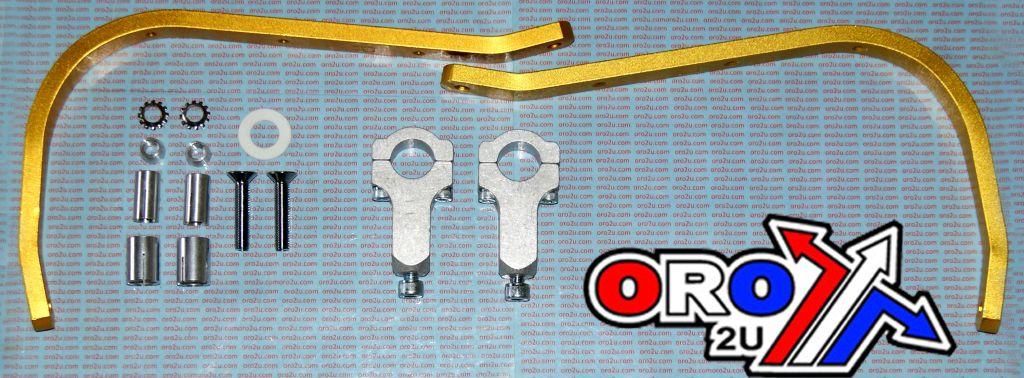 GOLD ALUMINUM BARK BUSTERS MX/ENDURO