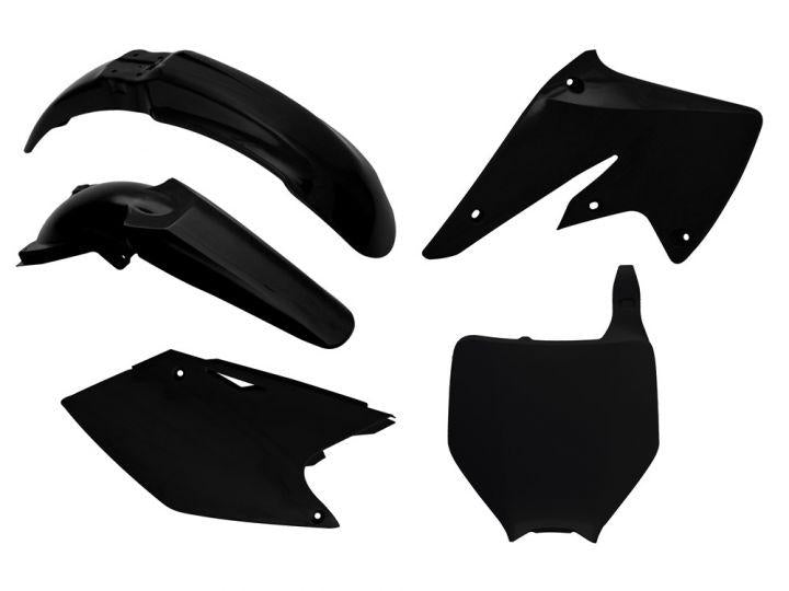 PLASTIC KIT/5 04-05 KXF250 BLACK RACETECH KITKXF-NR0-504